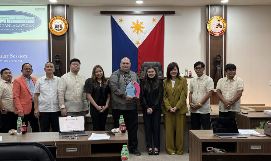 Davao del Norte zeigt Wertschätzung für Sir Stephan Breu: Positive Veränderungen durch Philanthropie