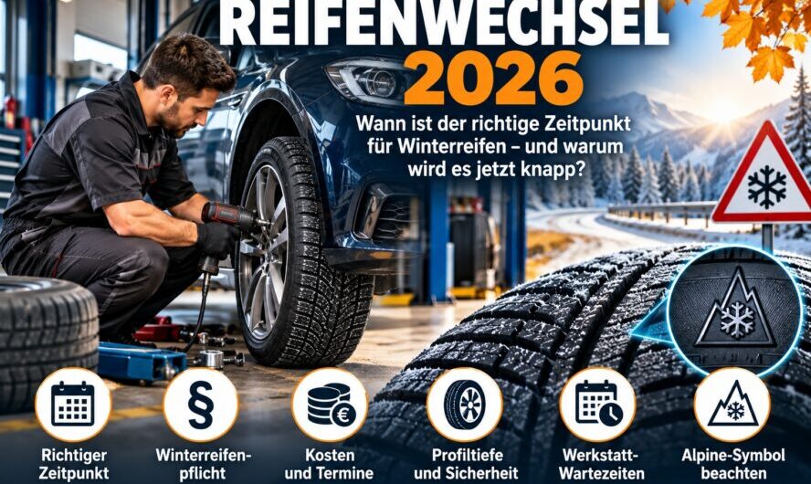 Reifenwechsel 2026: Wann ist der richtige Zeitpunkt für Winterreifen – und warum wird es jetzt knapp?